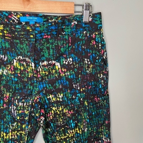 Derek Lam Rio Capri Pants in Nightshade Multi - Picture 6 of 12
